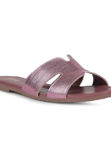 Image of Bata Women's Mule Slippers - Comfortable & Trendy Slip-On Slippers for Everyday Wear