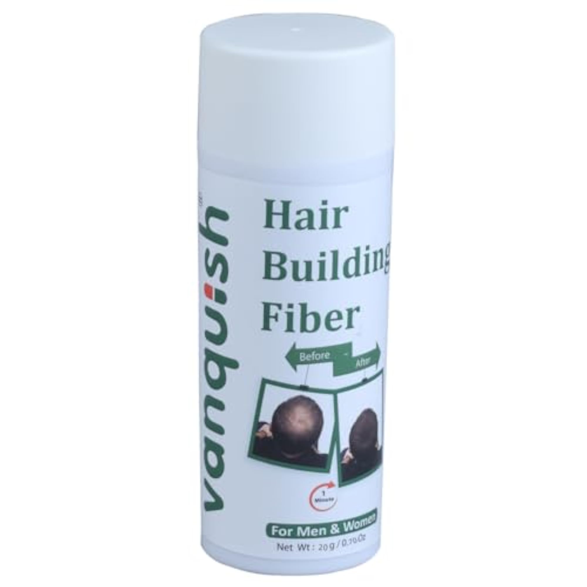 Vanquish Men Hair Building with Natural Cotton Fiber