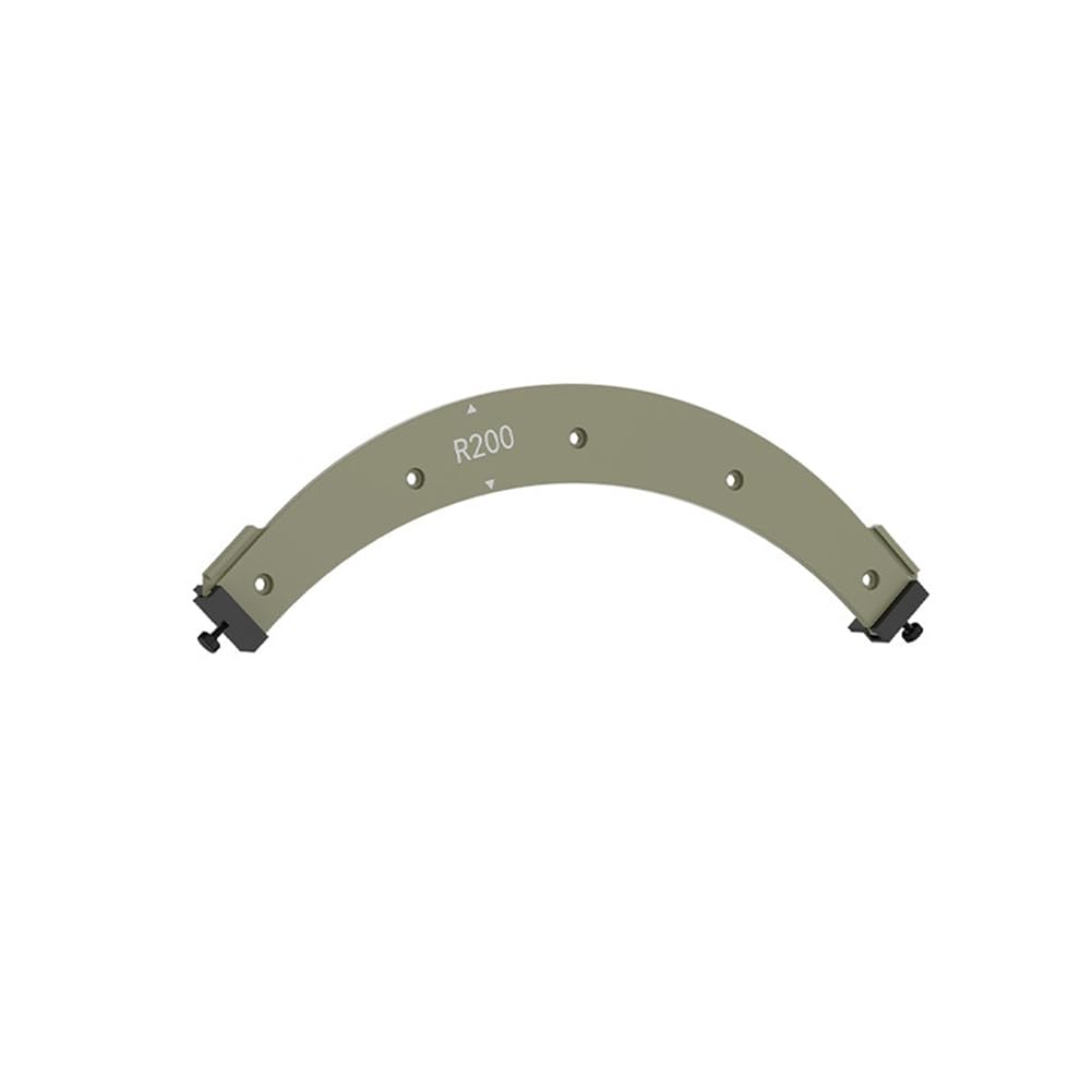 Littimoon Radius Jig Router Templates Woodworking Round Corner Radius Templates Wood Working Tool Woodworking Large Arc Mold R200