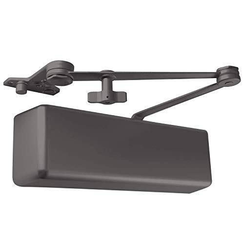 Lawrence Extra Heavy Duty Door Closer Commercial Grade 1 - Adjustable 6-Speed Delayed-Action Door Control with 3 Pistons – Flexible Installation with Included Hardware - Lawrence Hardware LH8016
