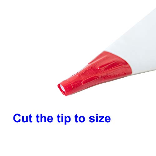 Tile Grout Masonry Mortar Bag With Molded In Tip Tear Puncture Resistant Heavy Duty Vinyl Piping Cement Bag 13 X 24 #TOP3