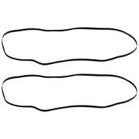 The Lord of the Tools 2 Stück Plattenspieler-Antriebsriemen Kompatibel mit Technics FG Servo SL-BD3 SL-BD20D SLBD22 SLBD250 Breite 5 mm Durchmesser 191 mm