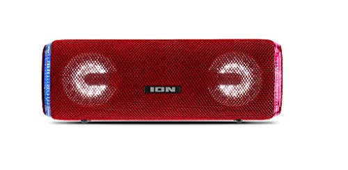 ION Audio Slam Jam Bluetooth Speaker, Crimson