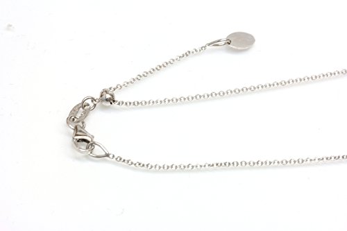 Seven Seas Pearls 14kt Solid White Gold Adjustable Chain