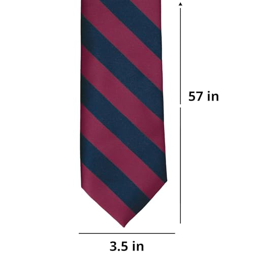 Image of tiemart Men's Striped Tie Standard Length
