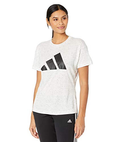T-shirt adidas femme blanc chiné XL anti frottement coupe confortable