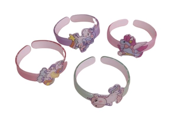TERA 13 Kids Bracelet Unicorn Bracelet For Girls (4 pcs) Playful Cartoon Kids Bracelet - Fun and Vibrant Characters - Adjustable and Safe - Perfect Party Favors and Gifts (B0CGZNR8RP) Amazon Price History, Amazon Price Tracker