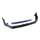 Alerón de parachoques delantero para coche, protector de cuchillas, divisor inferior, Compatible con Honda Civic 11.ª generación (2022-2024)(Blue)