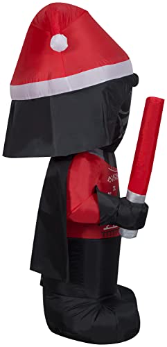 Gemmy Christmas Airblown Inflatable Inflatable Darth Vader In Ugly Christmas Sweater, Black #TOP2