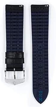 Bracelet montre caoutchouc italien sport Rouge (idéal Seiko