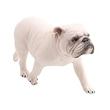 ifundom Modèle D'ornement pour Garçons Et Filles Modèle De Simulation De Chien Réaliste Figurine De en PVC Décoration pour Animaux De Compagnie Décoration pour La Maison