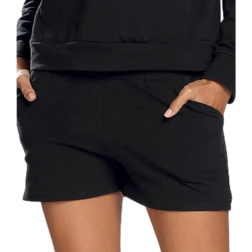 Short de sport Koko DKaren noir idéal pour vos séances de fitness