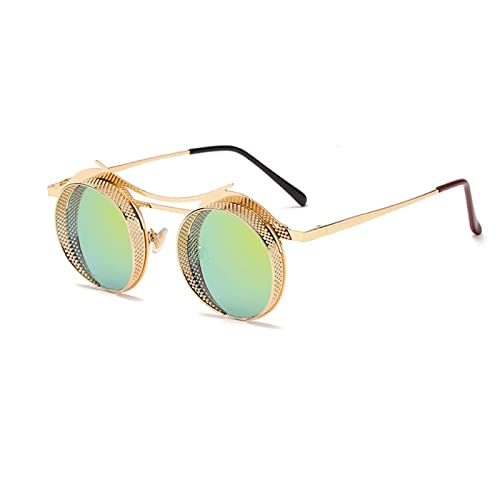 Lunettes de soleil verres ronds pour hommes les nuances de la mode masculine de luxe