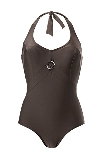 Preisvergleich Produktbild CLASS INTERNATIONAL Bauchweg-Badeanzug B-Cup Braun Größe 42