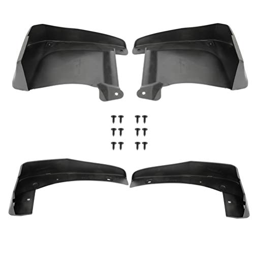 Image of ECCPP Front and Rear 4Pcs Mud Flaps Splash Guards Fit for Honda Accord 2013 2014 2015 (Excluding Sport Sedan,Not Fit CVT) Mud Guards (Not fit Side Skirts) （No Drilling Required）