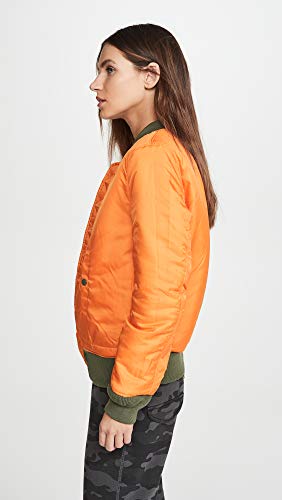 Alpha Industries Women's MA-1 Flight Jacket4