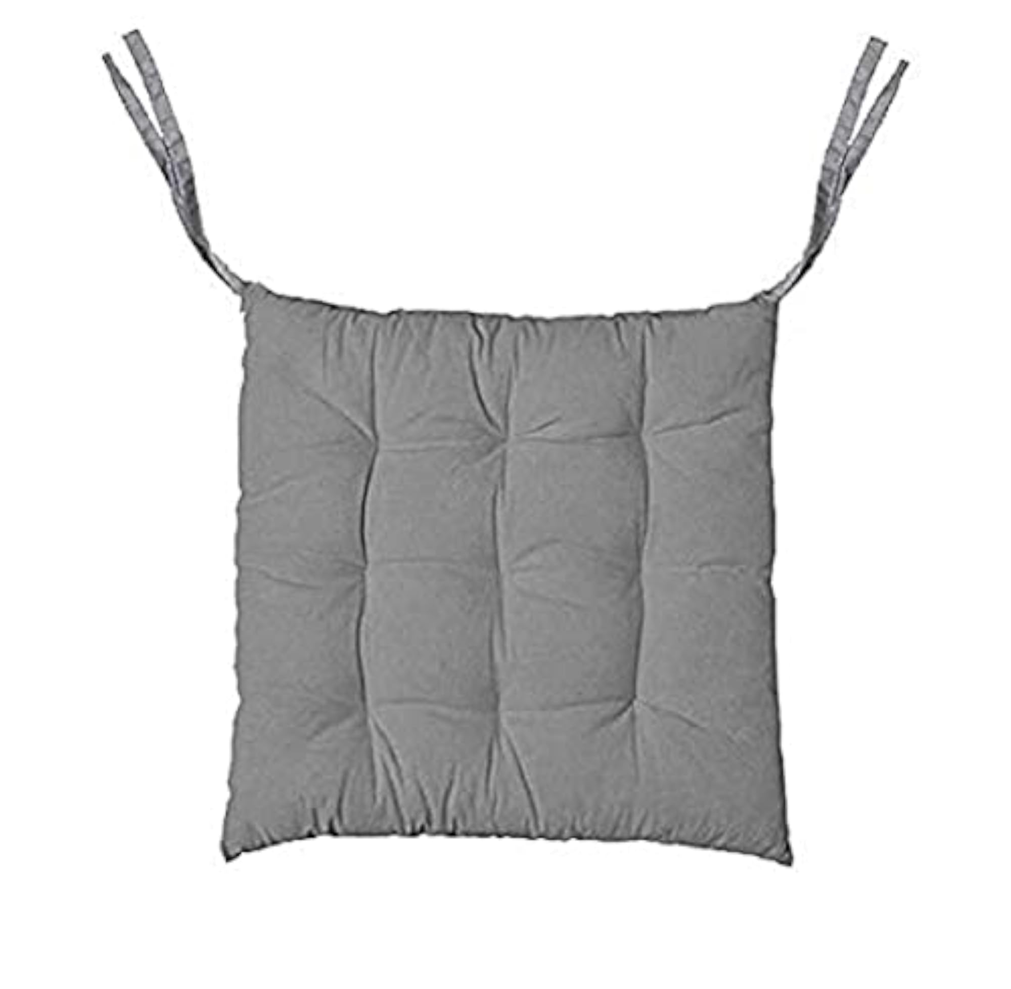Microfiber Square Chair Pad Cushion, 6 Pack