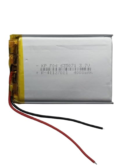 KP Original - FO4 635071 3.7v 4000mAh Rechargeable Battery for Power Bank DVD, Tablet, MP3 Player, GPS, Instruments and DIY 4000 mah
