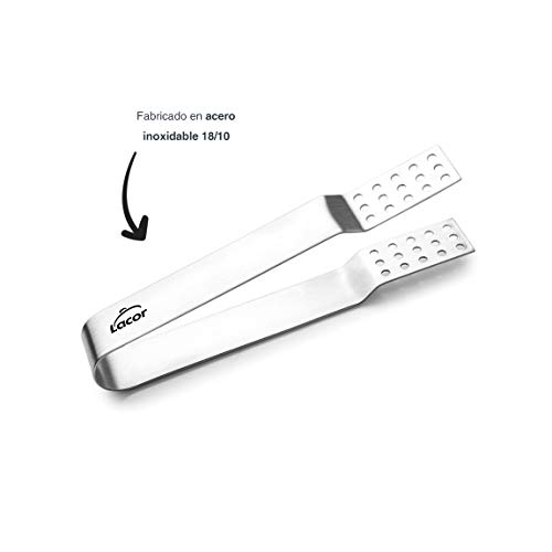 Miniatura 3 de Lacor 68078 Pinza De Presión, Acero Inoxidable 18 10, Resistente Al Óxido, Exprime Al Máximo Las Bolsitas De Té, Mango Ergonómico, Apto Para El Lavavajillas, 13.5cm