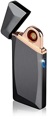 Daffodil Rechargeable Electronic Cigarette Lighter EC225 | USB Electronic Windproof Cigarette Lighter with Touch Sensor and Replaceable Heating Coil