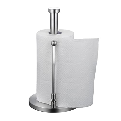 ERYUE Porta-toalha de papel de aço inoxidável, Suporte para toalhas de papel de aço inoxidável Organ