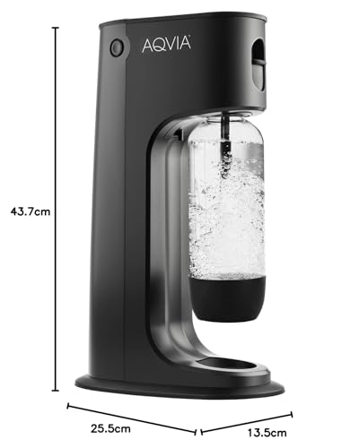 Foto von Aqvia Balance Wassersprudler inkl. BPA freier Flasche (Schwarz)