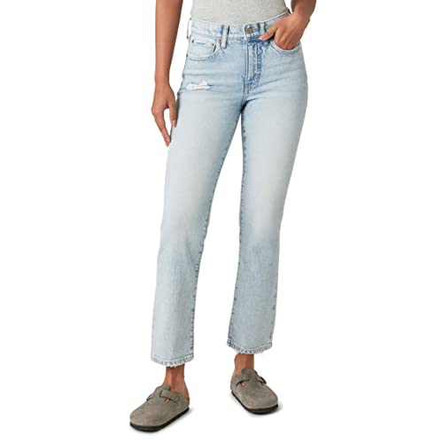 Lucky Brand High Rise Zoe Straight Jean Femme du bureau aux sorties