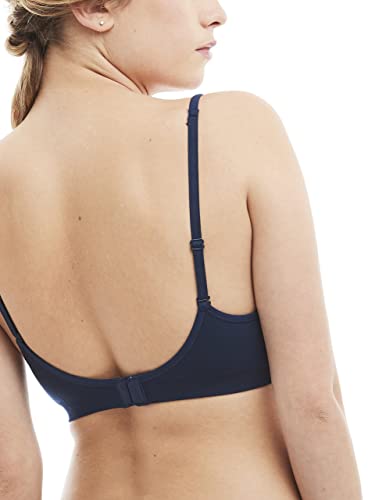 Kalon Women’s 4 Pack Demi Padded Bralette Wireless Comfortable Bra (S/M, Dark Vintage) #TOP3