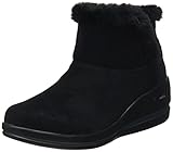 botas skechers mujer amazon Material exterior: Ante Skechers ARCH FIT RISE ELEGANT, Botas de moda para Mujer, Black Suede, 36 EU