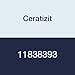 Ceratizit XCNT Carbide Ecocut Insert, CTCP435 Grade, Chipbreaker, Left Hand, 4.50 mm Insert Size, 4 mm Length, 1.80 mm Thickness, 2.10 mm Hole Diameter, 0.4 mm Corner Radius
