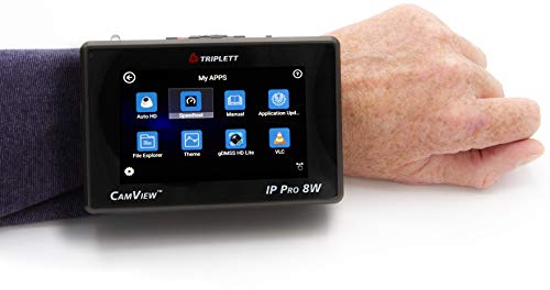 Image of Triplett 8066 CamView IP Pro-8W CCTV Camera Tester with PoE, Network Test, and 4 inch IPS Touchscreen - NTSC /PAL, HD-CVI 3.0, AHD 3.0, HD-TVI 3.0