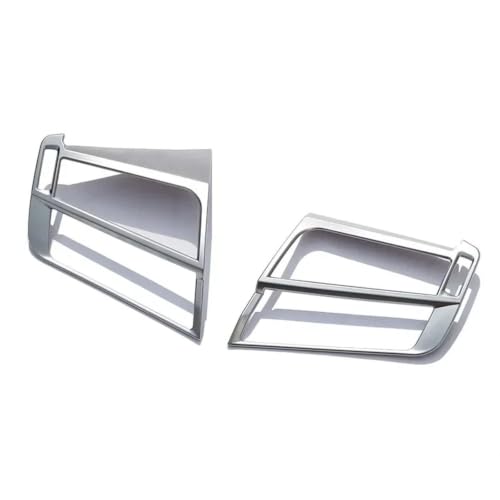 Accessoires ABS Silver pour aérateur BMW X5 F15 et X6 F16, l'habillage haut de gamme de votre tableau
