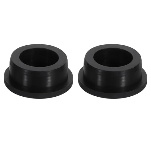 Image of uxcell 2 Pcs Black Plug Holes, Waterproof Rubber Button Plug for 33mm / 1.3 inch Hole