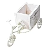 Porte-pot de fleurs en forme de vélo – ce support à fleurs en forme de vélo est une jolie décoration d'intérieur, à la fois tendance et élégante, idéale pour les mariages et les fêtes