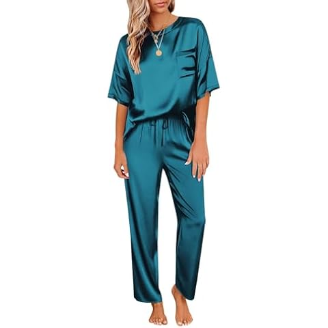 Ekouaer Satin Pajama Set for Women Cover