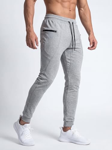 Image of MAIKANONG Mens Slim Fit Joggers Tapered Sweatpants for Gym Running Athletic
