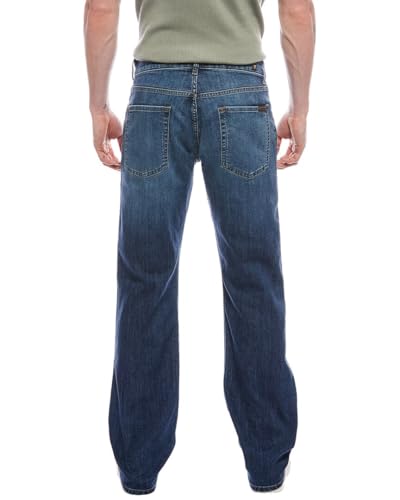 Relaxed Fit Dark Blue Jeans2