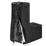 420D Oxford wasserdichte Trainingsgerät-Abdeckung für Ellipsentrainer und Laufband, Reißverschluss und Kordelzug, Outdoor-Schutzhülle (165 x 65 x 140 cm)