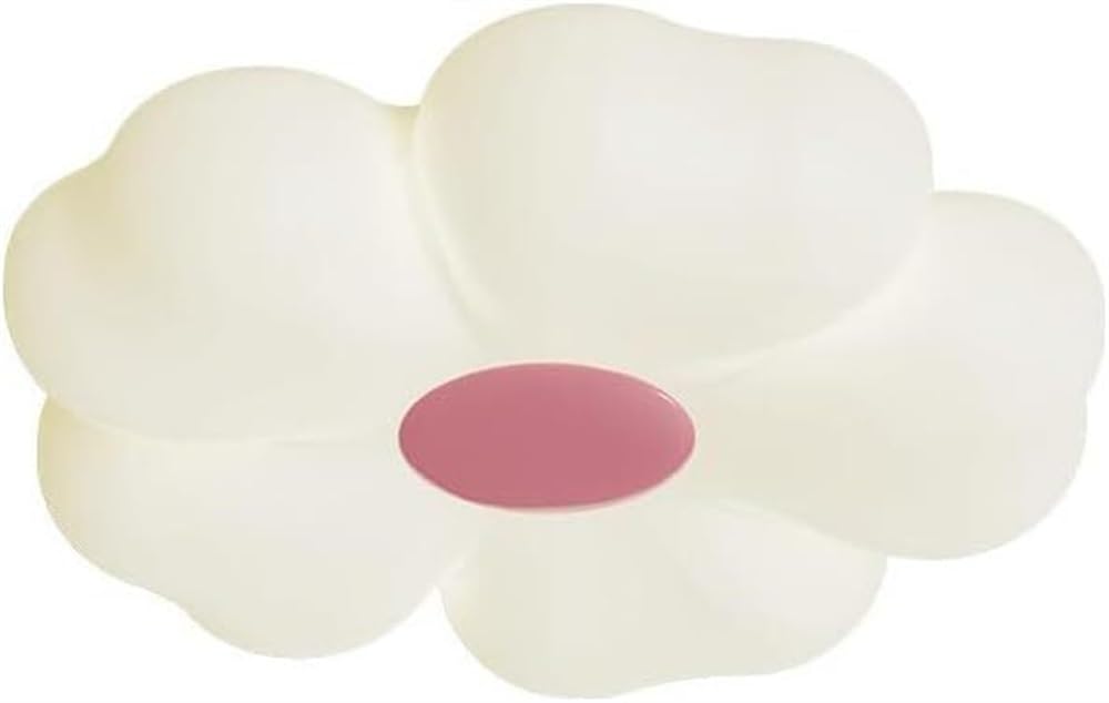 Plafonnier LED Encastré En Forme De Fleur - Lumière Dimmable, Pour Chambre Enfant Ou Salon Style Nordique