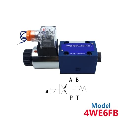 Electrovanne hydraulique 4WE6A solénoïde DC12V pour centrale de commande