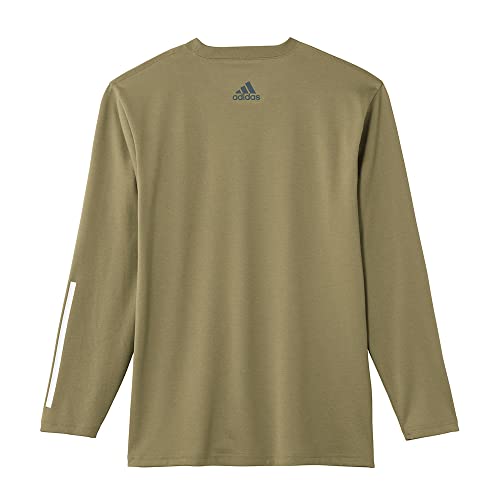 [アディダス] Ｔシャツ 長袖 ADIDAS(M) AP901R メンズ ｵﾘｰﾌﾞ
