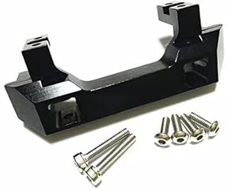 for 1/10 Crawler Car TRX/4 82056-4 Aluminum Front Bumper Mount/Servo Mount Black