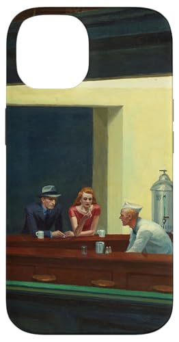 Nighthawks Art Painting Hülle für iPhone 14