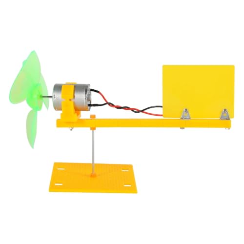 ACOLY Kits De Generadores Eólicos Para Armar Uno Mismo, Kit De Generador De Turbina Eólica, Motor De CC Pequeño Con Aspas De Soporte, Kits De Proyectos Para Armar Uno Mismo