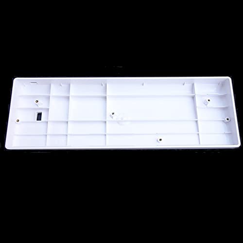 Cadre de clavier mécanique blanc pour bureau épuré