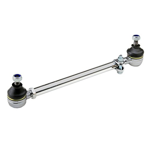 Tie Rod, King Pin Left Side, Chrome, Beetle 56-65, Compatible with Dune Buggy