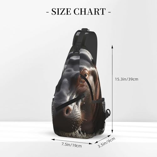 Bolso cruzado para hombre estilo bandolera deportivo negro miniatura 3
