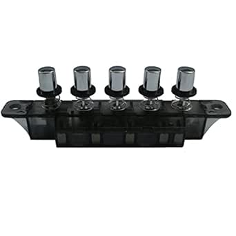 ereqeip Range Hood Keyboard Switch - 5 Pushbutton Piano Type Key Board ...