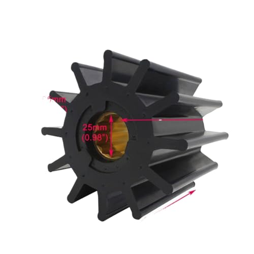 MCHkR Impulsor de la Bomba de Agua Flexible Marina 17936-0001 Compatible con 17936-0001 21676-0001 CEF 500145 JMP 8301-01