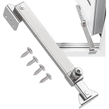Window Stay Lock | Casement Stay Window Latch Lock | Stainless Steel Heavy Duty Casement Stay Adjuster | Casement Stays Window Replacement Parts Easy Installation
